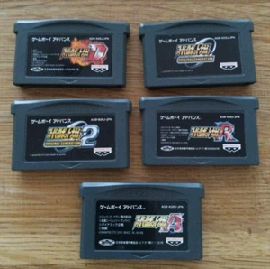 Super Robot Wars Taisen D & 2 & A & R & OG set Nintendo Game Boy Advance GBA - Picture 1 of 3