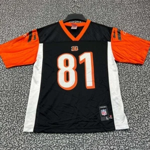 Cincinnati Bengals Owens #81 Jersey Shirt Youth Large 14-16 NFL V-Neck New L - Picture 1 of 7