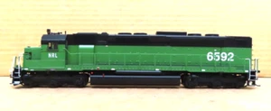 ATHEARN GENESIS 63694 NATIONAL RAILWAY LEASING SDP45 #6592 DCC/SOUND HO SCALE - Picture 1 of 7