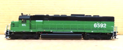 ATHEARN GENESIS 63694 NATIONAL RAILWAY LEASING SDP45 #6592 DCC/SOUND HO SCALE - Image 1 of 4