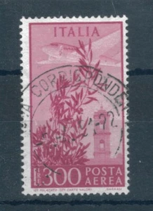 Italy 1948 Airmail 300L mauve stamp. Used. Sg 912 - Picture 1 of 2