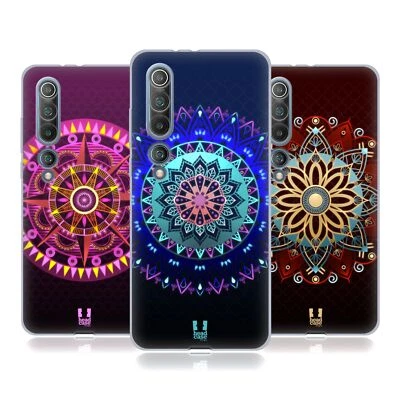 HEAD CASE DESIGNS GLOWING MANDALA SOFT GEL CASE FOR XIAOMI PHONES - Image 1 of 4