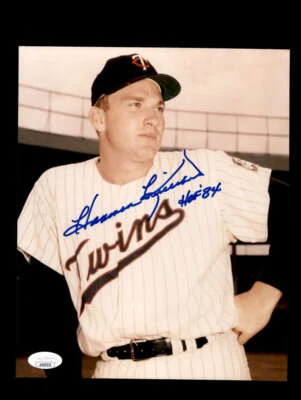 Harmon Killebrew JSA Coa Signed  8x10 Photo Hof 84 Autograph Twins - Image 1 of 3