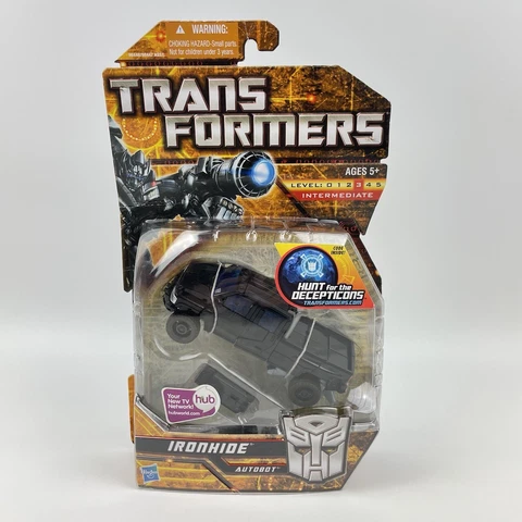 Transformers Hunt for the Decepticons HFTD Deluxe Ironhide Action Figure 2009 Cover