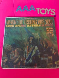 LP Sammy Davis Jr Meets Sam Butera When The Feeling Hits You" 1965 R6144 LRecord - Picture 1 of 2