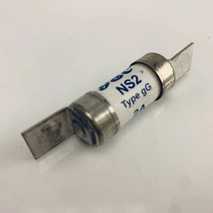 GEC NS2 HRC Fuse Link 2A 415 VAC F1 clip in BS88 type 80kA - Picture 1 of 1
