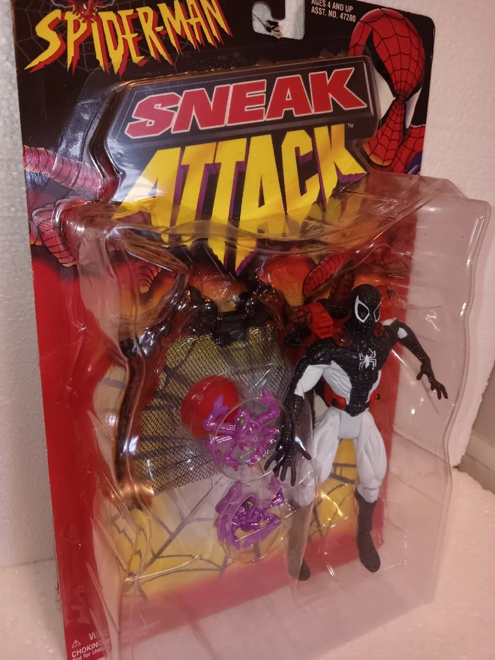 Figura de acción NEGATIVE ZONE SPIDER-MAN SNEAK ATTACK 1998 Rara SIN Tarjeta Burbuja Foto 1 de 1