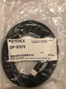 KEYENCE CORP OP-87272 CONNECTOR CABLE, FEMALE, 4 POSITION, M12 CONNECTION, NFP - Picture 1 of 3