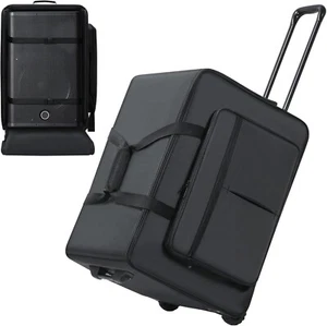 Speaker Bag with Wheels Compatible with QSC K12 / K12.2, Rolling Speaker Soft Ca - Picture 1 of 7