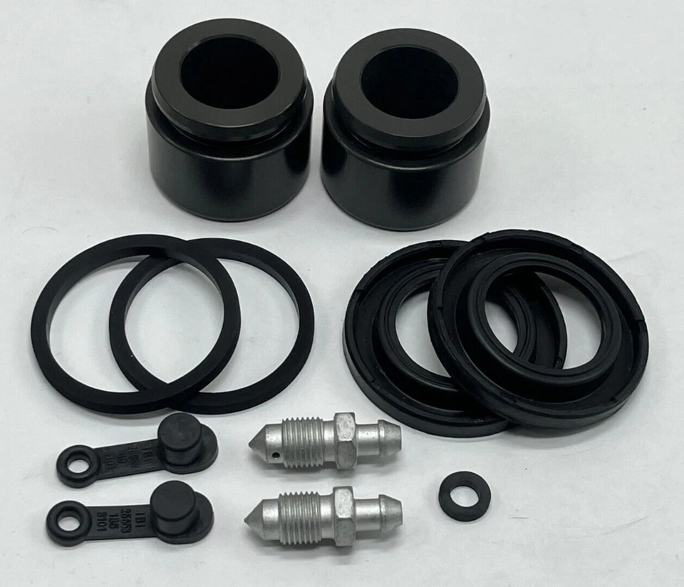 Fits: 2003-2007 Subaru WRX STI rear caliper rebuild kit w/ pistons 143.47008 - Image 1 of 1