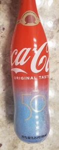 Walt Disney World 50th Anniversary Coca Cola Coke Commemorative Bottle Epcot - Picture 1 of 6