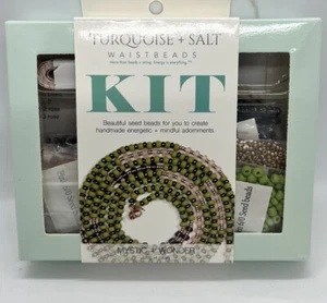 Turquoise + Salt Waistbeads Kit to Make a Finished Waist Beads Strand NIB - Picture 1 of 3