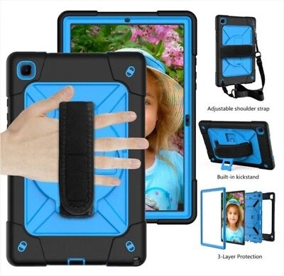 Shockproof Stand Case Cover for iPad 9th 8th 7th 5th Gen 10.2" W/Shoulder Strap - Image 1 of 4