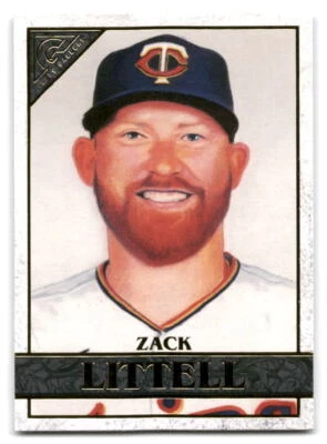 Zack Littell 2020 Topps Gallery Baseball #133 Minnesota Twins - Image 1 of 2