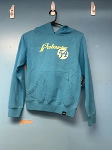 Polaris Retro Pullover Blue/Lime (YL) - Picture 1 of 2