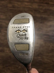 Snake Eyes Quick Strike 26° 9W/4i Hybrid Club RH L Flex Modulus EV Shaft - Picture 1 of 11