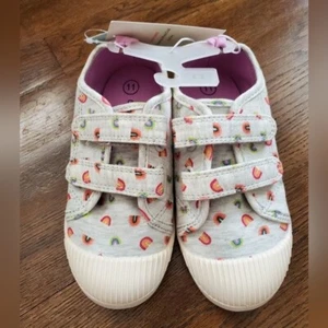 NEW CAT & JACK Little Girls 11 Rainbow Sneakers - Picture 1 of 4