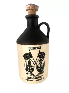 Jarra de cerámica vintage Elischer Australia Eureka Rebellion Ballarat con tapón - Imagen 1 de 7