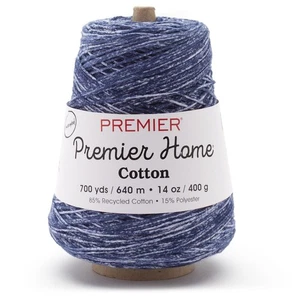 Premier Yarns 1032-02 Home Cotton Yarn - Multi Cone-Denim Splash - Picture 1 of 1