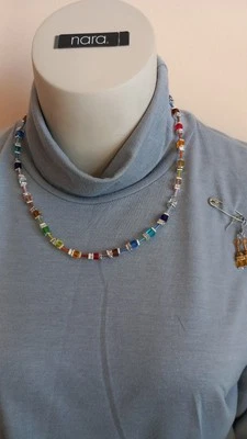 mode schmuck set Kette Armband Ohrringe Kristall perlen Strassen Bund Neu - Bild 1 von 4