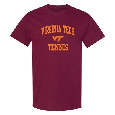 Virginia Tech Arch Logo Tennis T-Shirt - Maroon - Image 1 of 4