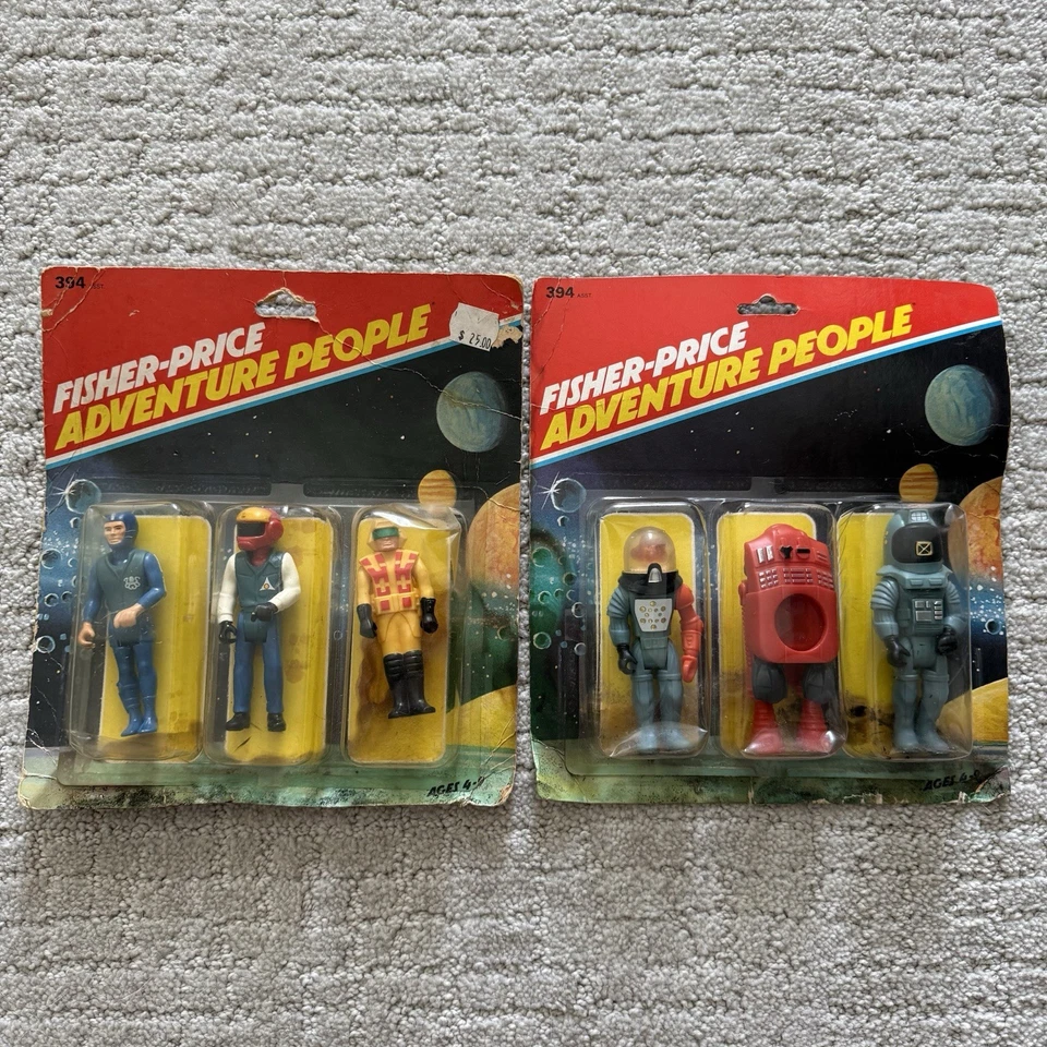 Brainoide Fisher-Price Adventure People #394 Opticon Alpha Pilot 1983 de colección ++ Foto 1 de 4