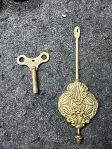 New Kitchen Clock Pendulum 6 1/4" Long &key - Picture 1 of 5