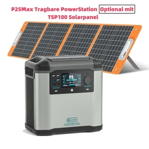 Flashfish 2200W Tragbare PowerStation 1935Wh Optional mit 100W 18v Solarpanel - Bild 1 von 27