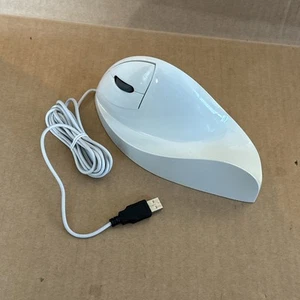 Quill 0090-0010 Ergonomic Vertical Left Hand Mouse USB Scroll-Wheel 2-Buttons LH - Picture 1 of 5