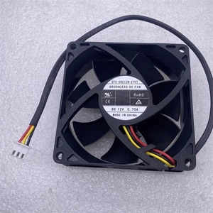 80*25mm 12V 0.70A Server Inverter Switch Cooling Fan 3-Wire EFC-08E12W-EF07 - Picture 1 of 2