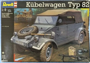 Revell 1/9 - Kubelwagon Type 82 Large Scale German Army Model Kit - Picture 1 of 12