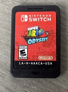 Super Mario Odyssey (Nintendo Switch, 2017) Cartridge Only-Tested- Free Shipping - Picture 1 of 2