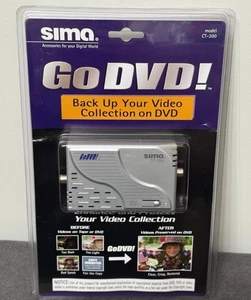New Sima CT-200 Digital Video Enhancer & Duplicator VHS DVD Recorder NTSC & PAL - Picture 1 of 2