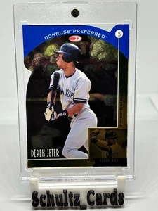 DEREK JETER DONRUSS PREFERRED SEATING DIE CUT FIELD BOX GOLD YANKEES #9 1998 98 - Picture 1 of 3