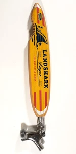 Landshark Lager Island Style Lager Margaritaville Surfboard 11" Beer Tap Handle - Picture 1 of 9