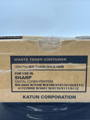 Katun Waste Toner Container PN- MX-310HB / MX-510HB New - Image 1 of 3