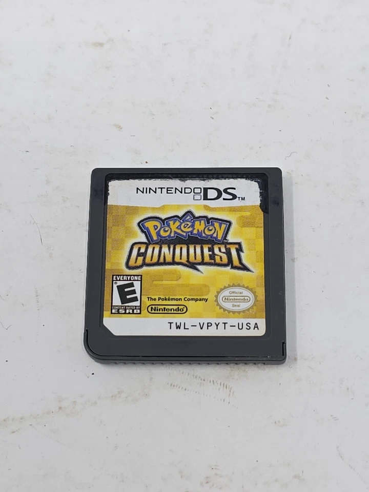 Cartucho auténtico Pokemon Conquest Nintendo DS solamente Foto 1 de 4