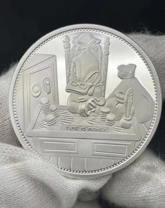 Disney Medallion Coin Collective Series Scrooge McDuck Series Style #5 LE150 - Picture 1 of 3