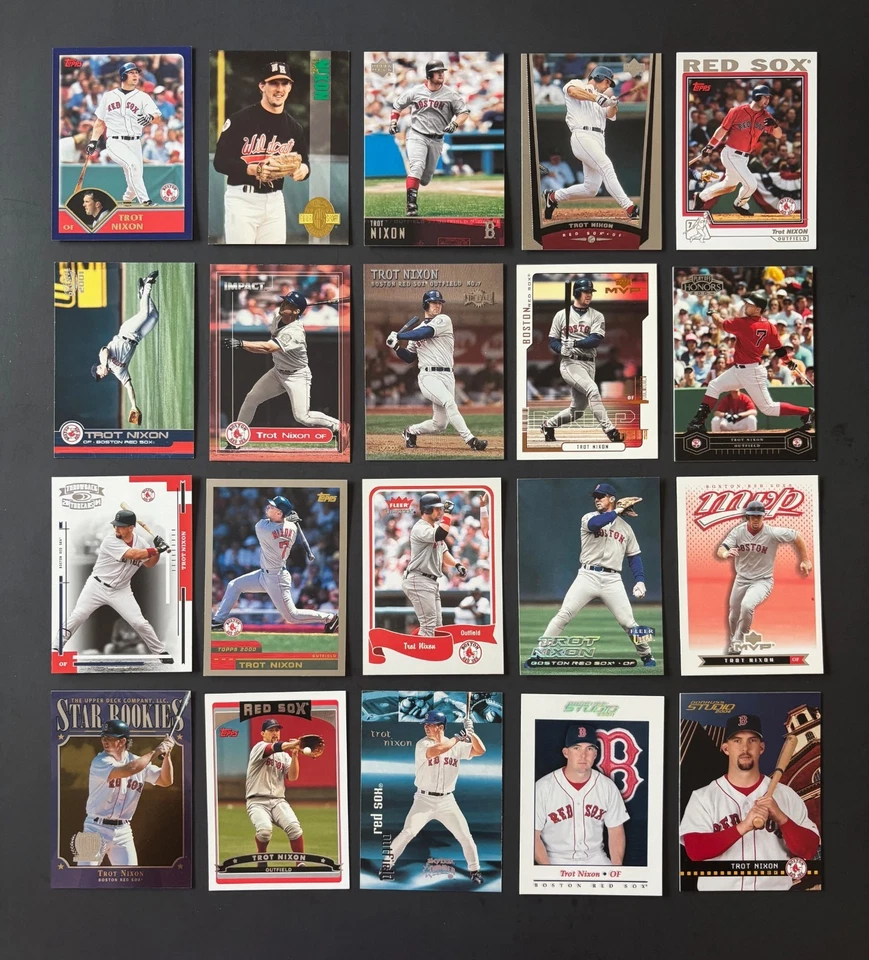 LOTE DE 20 TARJETAS DE DIFERENTES TARJETAS TROT NIXON - MLB - ¡ENVÍO GRATUITO! - #W110925C Foto 1 de 1