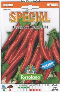 PEPERONE ROMITAL F1 - HYBRID-SPECIAL L'ORTOLANO - Bild 1 von 1