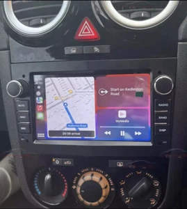 For Vauxhall Corsa D 2006-2014 android stereo carplay double din 32GB+2GB - Picture 1 of 14