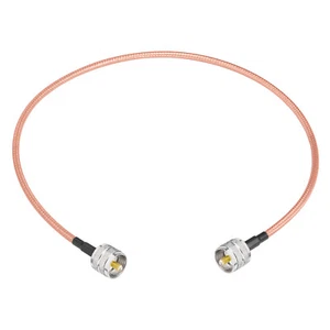 Superbat CB Jumper Kabel UHF Wtyczka do PL-259 Wysoka moc Niska strata RG142 Cyfrowy - Zdjęcie 1 z 12