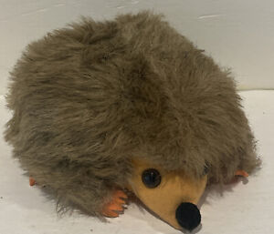Porcupine Hedgehog Stuffed Vintage Plush Animal