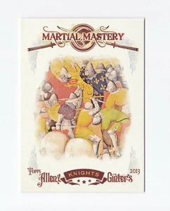 2013 Topps Allen and Ginter Martial Mastery #KN Knights - Imagen 1 de 2