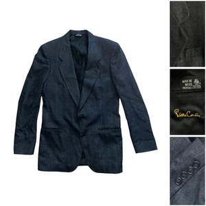 Vintage Pierre Cardin Blazer Sports Coat Jacket Man In Wool USA Mens 40L - Picture 1 of 10