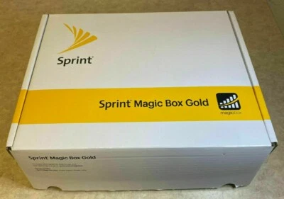 Sprint Magic Box Gold Cell Phone Signal Booster Amplifier AirUnity 587 B41HL - Image 1 of 4