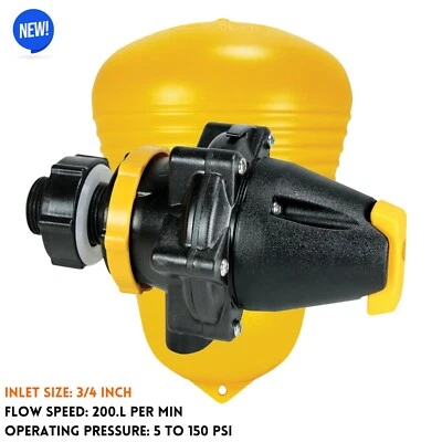 水槽浮球阀用于自动填充畜牧水槽浇水牛 — 第 1/4 张图片