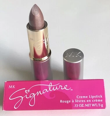 Rare New In Box Mary Kay Signature Creme Lipstick Silver Sand Full Size - Image 1 of 2