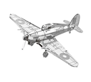 Metal Model Hurricane Fighter Plane Aircraft 3D Laser Cut Model Kit Hobbies Gift - Picture 1 of 6