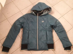 TAO multi sports kurze Steppjacke WADDY, Kapuze, Reißverschluss, grün petrol 38 - Bild 1 von 9